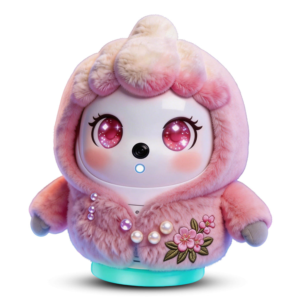 Pink Plush Hooded Doll